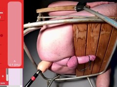 HOW TO: HFO Impaled P-spot and Electro Stimulation Orgasm EDGING Control HANDS FREE