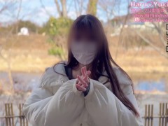 【素人】貸切露天風呂で2回連続ハメ撮り半外半中出し 素人カップル/美少女/色白美乳/中出し/フル動画(55分)/일본여대생과질내사정섹스 - Screenshot 1 of 16 - 日本人