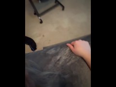 Fit Blonde Amateur MILF Gets Pounded Doggy Aftet Gym