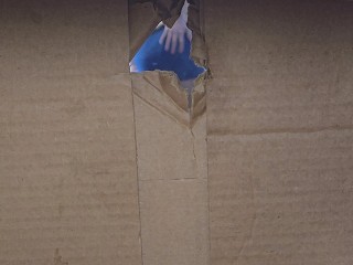 This Glory Straight Edge Hole Point of Cock Box Dangling Close up Cock Twink Shorties