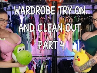 Wardrobe try on and Clean out Part 3: Thong Bodysuit Edition