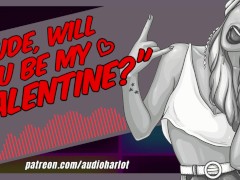 Cuddlefucking Your Horny Tomboy Roommate On Valentine's Day | Erotic Audio | F4M ASMR