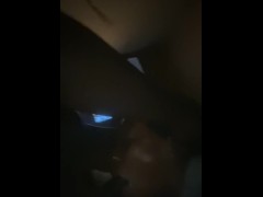 Step brother came in my room and fuckd my face