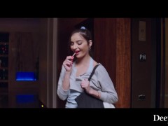 VIXENPLUS Gorgeous petite Xxlayna craves Anton's huge BBC 15/16