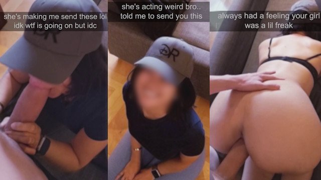 She cheated with his Roommate..