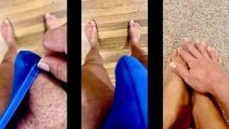 Fall to Your Knees for This Barefoot Cowboy's Big Cock POV