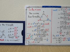 Solve the triangle.[JapanMath]()