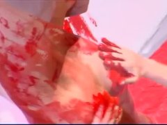 La bionda asiatica Mia Smiles si fa scopare la figa in profondit