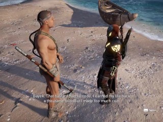 Assassin's Creed Origins;Mission ''aren't you having Fun''. Complete Mission Walkthrough + Epic Swor