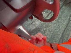 Horny lorry driver