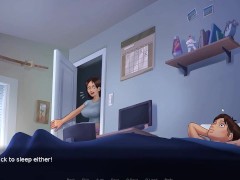 Summertime Saga - My Step Sister Undress Her Top In Front Of Me