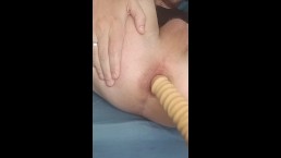 Making my ass gape