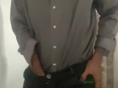 DESPERATE PISS AT THE OFFICE 4/16