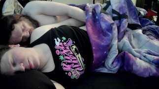 Wake my wife's BFF to a shaking orgasm with a vibrator and a fuck!