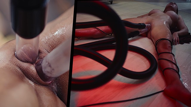 Девушка получает кримпай от пылесоса - Octokuro Pussy Pumping Real Life Hentai
