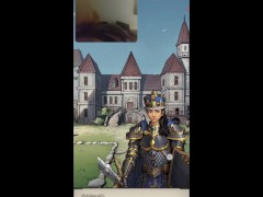 Jerking to kings throne game