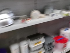 In a hardware store without a bottom