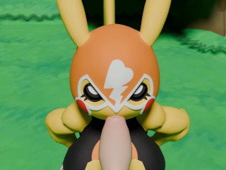 Pikachu Blowjob (Pokemon Parody)(3d Remake)