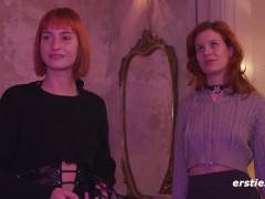 Ersties - Horny Duo Dolly & Mia T Suck Toyboy Dry In Dreamy Succubus Fantasy