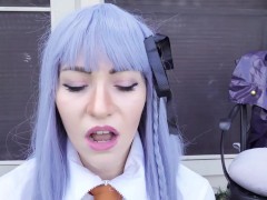 Kyoko Kirigiri: Smoking Oral Sex