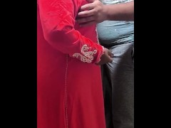 Arab cuckold amateur 💦🍆 ديوث عربي بيحب مراتو تتناك قدامو سكس مصري جديد 3/16