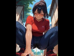 極上の女体・日本人のおしっこぶしゃ〜！我慢できず漏らしてしまう美女・おしっこフェチ【エロアニメ】 - Screenshot 16 of 16 - Asian