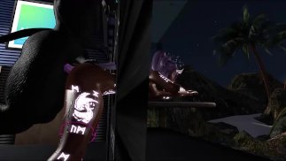 Cryptofantasy se fait béer le trou du cul avec une grosse bite tout en se faisant baiser au gloryhole