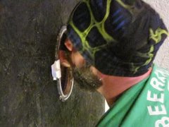 Gloryhole Worshipping, Edging and Milking Some Daddy Dick