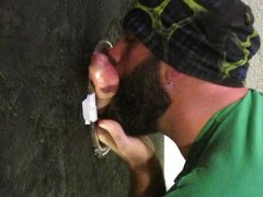 Gloryhole Worshipping, Edging and Milking Some Daddy Dick - Screenshot 4 of 16 - Blowjob