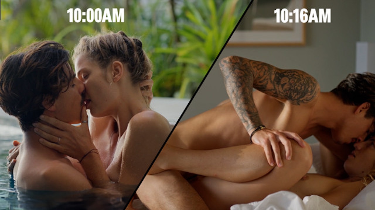 セックス時のキス プールでのinnocentフレンチキスは激しいセックスに変わります - Pornhub.com