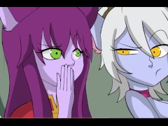 Yordles en el agujero Glory animacion hentai Vtuber reacción