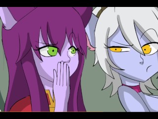 Yordles en el agujero Glory animacion hentai Vtuber reacción