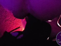 Mistress Stretches Her Sub Deep With the Archer – Watch Him Push It All Out! 💙