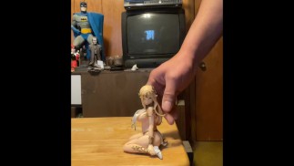 Hinter den Kulissen Video von Lily Rerium - Ich zeige und spreche über die Figur, bevor ich auf sie abspritze