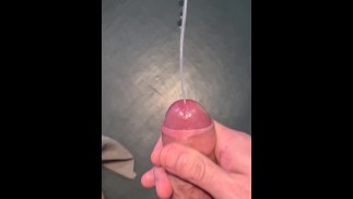 Stroking my Precum leaking Cock until I Cum 💦💦💦