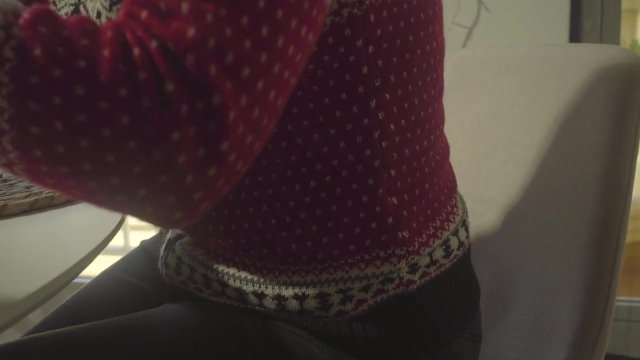 Lunch in a warm jacket