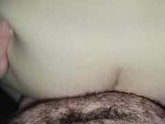 Wife fucks hubby's friend and gets creampied