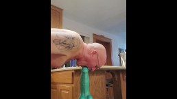 So many big and huge dildos fucking me till I cum everytime!