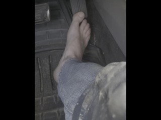 Driving you Crazy with these Sexy Ass Feet