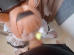 【ぶんコス】裏絆ストーリー🤍「頑張ったご褒美に先生の赤ちゃんほしいの♡」ライブ終了後にラブホでご褒美いちゃラブ中◯しえっち♡ - Screenshot 2 of 16 - 伊落マリー