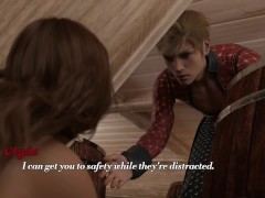 Lustful Voyage #1 Clyde found a slave girl on the ship