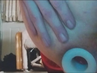 Close up Anal Play/ Training
