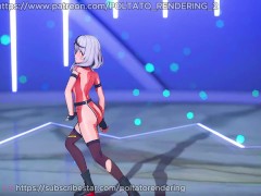 【MMD ホロライブ 4K/60fps】《Sakamata Chloe (沙花叉クロヱ)》~《aespa 에스파 'Whiplash'》