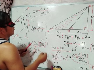 27 Trigonométrie : Calculer La Hauteur et La Zone Du Triangle - Sexual Mathématiques - Azaghal Soul