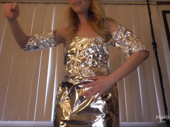 Marissa Vs. Tinfoil | Silly BTS Photoset - Screenshot 13 of 16 - Behind The Scenes