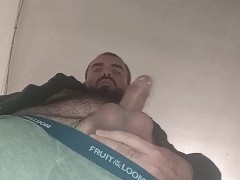 Look at daddy from this view. You on your knees waiting for my juicy cock.