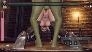 Gobelin baise une douce blonde dans sa bouche et sa chatte. Jeu 3D hentai HD