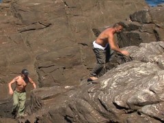 Zafira And Monaliza Get Ass Fucked And DP'd In The Sweaty Amazon- Skankery