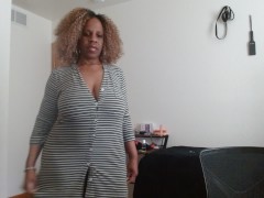 No Bra Allowed - Screenshot 14 of 16 - Ebony Femdom