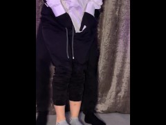 سکس با همکلاسی دانشگاه پرستارم ، اول به ساک راضیش کردم ، بعد کردمش 6/16